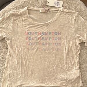 Loveshackfancy Women's Cream Graphic Tee